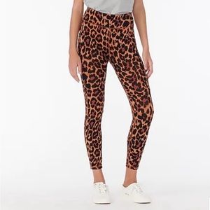 J Crew weekend leopard print leggings